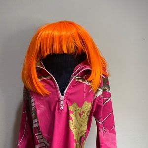 Orange wig